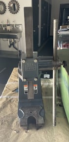 1 Ton, Dake #1, Arbor Press, 3-1/2" swing, 3" x 3-1/4" table, 7.5" ram - Image 1