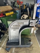 1 Ton, Dake #1, Arbor Press, 3-1/2" swing, 3" x 3-1/4" table, 7.5" ram - Image 2