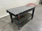5.5' L x 2' width x 34.25" H welding table - Image 3