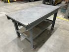 5.5' L x 2' width x 34.25" H welding table - Image 5