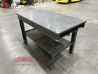 5.5' L x 2' width x 34.25" H welding table - Image 6