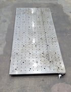 125.5" x 54.5" x 1.5", Precision set-up fixture plate, 2015 - Image 4