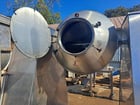 20 cu.ft. Double cone conical mixer, Stainless steel, 5 HP, 41" dia. x 16" straight side - Image 5