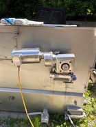24" x 48" Stainless steel rotary screen, 48" x 48" x 96" tank - Image 4