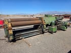 6' x 2" Steco #HIP-2, plate roll, 10" roll diameter, 34" pass line, manual drop end w/hand lever to raise top - Image 1