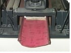 43" Timesavers #2331-04-334, Orbital Sander, 3-Head, 5-20 FPM, 3100 CFM, 33-38" passline, 5" thick, unused - Image 3