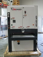 37" Timesavers #2321-23-21, Planer Sander, 2-Head, 5" thick, 15-45 FPM, 33-38" passline, 3500 CFM, unused - Image 4