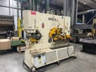 8" x 8" x .7" Geka #165S, ironworker, 165 ton, 20 HP, 20" throat, 2 foot pedals - Image 1