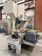 14" x 28" Battenfeld Gloucester #1428HD, granulator, 200 HP, 3 knife rotor, 1994 - Image 3