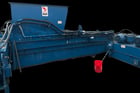 American Baler #RAM-II-7021-100, heavy duty hydraulically powered horizontal baler, automatic tie - Image 2