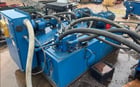 American Baler #RAM-II-7021-100, heavy duty hydraulically powered horizontal baler, automatic tie - Image 3