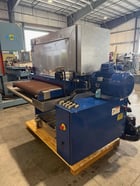 37" x 60" Timesavers #2111-13-0, wet sander, 15-30 FPM, 5" passline, 6" drum diameter, 2005 - Image 3