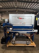 37" x 60" Timesavers #2111-13-0, wet sander, 15-30 FPM, 5" passline, 6" drum diameter, 2005 - Image 4