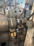 14" x 16" Bonding Systems International, 2-HI roll mill, 4" roll adj., 40" passline, 100 HP, forward / - Image 6
