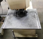 4-1/2" x 4-1/2" x 3/8" Geka #Hydrocrop-55A, hydraulic ironworker, 55 ton, 10" throat, (2) electric foot - Image 5