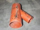 Victaulic #30R, segmentally welded pipe reducing lateral, 12 x 12 x 8", like new - Image 4