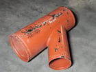 Victaulic #30R, segmentally welded pipe reducing lateral, 12 x 12 x 8", like new - Image 5