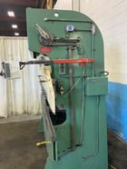 35 Ton, DiAcro #16-96, mechanical press brake, 8' overall, 62" between housing, 2" stroke, 6" throat, 3 HP, 1 - Image 3