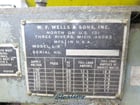 9" x 16" W.F. Wells #L-9, horizontal bandsaw, 14.5" wheel blade, 60-300 FPM, coolant, manual clamping, work - Image 2