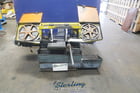 9" x 16" W.F. Wells #L-9, horizontal bandsaw, 14.5" wheel blade, 60-300 FPM, coolant, manual clamping, work - Image 6