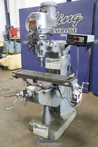 Bridgeport #Series-I, vertical mill, 9" x42" tbl., 30" X, 60-4200 RPM, variable speed head, power feed - Image 4