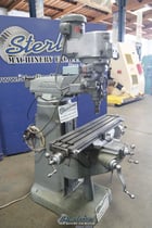 Bridgeport #Series-I, vertical mill, 9" x42" tbl., 30" X, 60-4200 RPM, variable speed head, power feed - Image 10