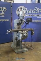 Bridgeport #Series-I, vertical mill, 9" x42" tbl., 2 HP, 220 V., 3-phase, 30" X, 60-4200 RPM, variable speed - Image 8