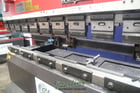 100 Ton, Amada #RG-100, CNC press brake, 10' overall, 100" between housing, 3.93"stroke, 15.74"throat - Image 8