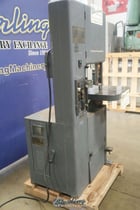 18" x 12" Grob #NS-18, vertical bandsaw, 24" x24"tbl., 1" x 148" blade, 18" wheel, blade welder, step pulley - Image 4