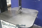 18" x 12" Grob #NS-18, vertical bandsaw, 24" x24"tbl., 1" x 148" blade, 18" wheel, blade welder, step pulley - Image 5