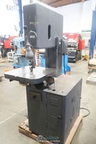 18" x 12" Grob #NS-18, vertical bandsaw, 24" x24"tbl., 1" x 148" blade, 18" wheel, blade welder, step pulley - Image 6