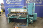 12 gauge x 4' Wysong #1252, mechanical quick power shear, 11/32" rake angle, 8 holddowns, 48" rear operated - Image 2