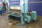 12 gauge x 4' Wysong #1252, mechanical quick power shear, 11/32" rake angle, 8 holddowns, 48" rear operated - Image 9