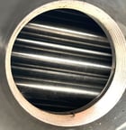 85 sq.ft., 150 psi shell, Enerquip, 150 psi tube, sanitary shell & tube heat exchanger, 375°F, 8" diameter x - Image 7