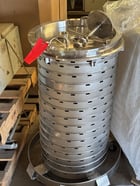 25.67 sq.ft. Scavenger #18-D-16, Alloy 20 jacketed Pressure Leaf Filter, 60 psig @ 350°F, 52 gallon, 2005 - Image 2