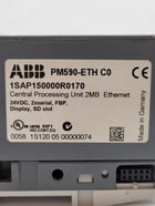 ABB #PM590-ETH-C0, Central Processing Unit, w/ Communication Module, 2MB, 24 VDC, 10W - Image 2