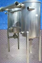 Stainless Steel Vacuumizer Tanks, 75 gallons each, 24" diameter x 40" height - Image 4