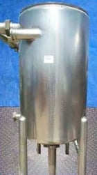Stainless Steel Vacuumizer Tanks, 75 gallons each, 24" diameter x 40" height - Image 6