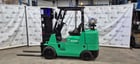 8000 lb. Mitsubishi #FGC40K, LPG forklift, 3 stage, 183" lift, 12463 hours, reconditioned, 2017 - Image 2