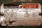 100 HP 900 RPM Reliance, Frame 445T, DP, BB, 460 Volts - Image 3