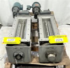 5" x 22" Wyssmont #RAL-095, rotary airlock feeder, Stainless adjustable tip - Image 1