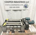 5" x 22" Wyssmont #RAL-095, rotary airlock feeder, Stainless adjustable tip - Image 4