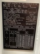 260 KVA 480 Primary, 1097-3800 Secondary Southwest Electric, transformer, oil filled, 2024 - Image 2