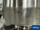 10 Liter Diosna #P/VAC-10, High Shear Mixer, Stainless Steel, side chopper, EX-ii rated, 230 V., 2008 - Image 7