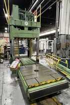 110 Ton, Millutensil #MIL-162, die tryout & spotting press, 39.4" stroke 24 HP, Siemens PLC, 1995 - Image 2