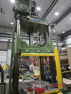 100 Ton, Reis #TUS-160S-100, hydraulic spotting press, 90.55" DL, 63.78" btwn columns - Image 5