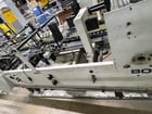 Bobst #Media-100, folder gluer, straight line, tooling, 2 gun Micro cold glue system, 1995 - Image 5