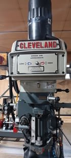 Cleveland #AONE-2VSG, vertical knee mill, 9" x49"tbl., 36" X, 12" Y, 12" Z, 3 HP, R8, 60-4200 RPM, 2014 - Image 5