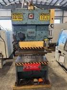 66 Ton, Amada #SPH-60, hydraulic brake punch, 2.6'OA, 22" between housing, 5.9" stroke, 22.5" open, 1983 - Image 2