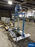 Ystral #N7-4TDS, Mixer, Stainless Steel, 15 HP, 230/460 V., explosion proof motor, on adjustable stand, w/ - Image 6